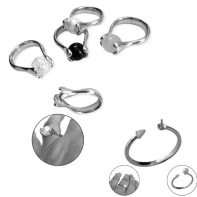 Fingerringe i 925 sterling sølv