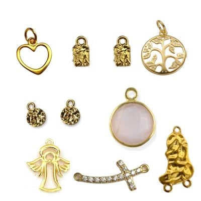 Vedhæng i forgyldt 925 sterling sølv