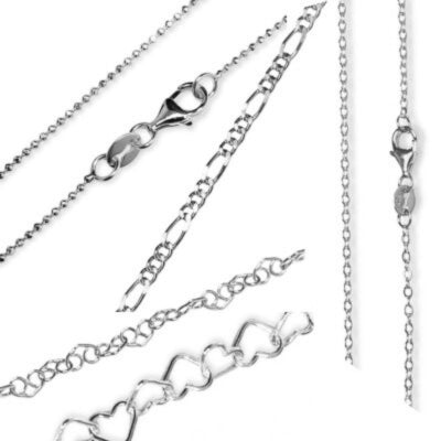 Kæder i 925 sterling sølv