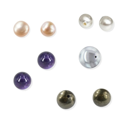 Anborede perler - De har ikke hul helt igennem