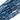 Facetterede Lapis Lazuli perler 2–2,5 mm – ca. 160 stk. på streng med gyldne pyritdetaljer