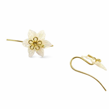 Inspirations ørekroge med perlemorsblomster