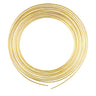 5 meter messingtråd, 1 mm tyk.
