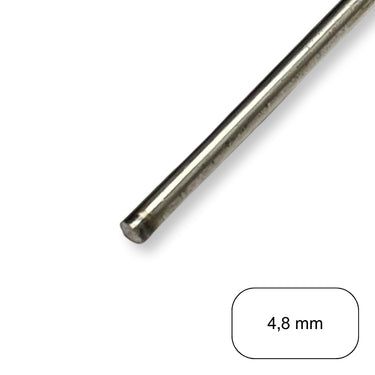 orn 4,8 mm i stål spiraldorn til store øskner