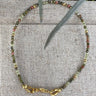 Armbånd i 2 mm facet perler