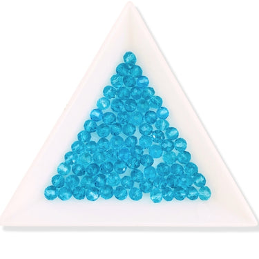 turkis glasperler 4 mm