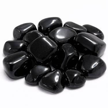 obsidian sort lykkesten blank