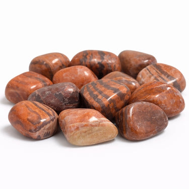 printstone lommesten brun stribet