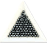 runde blanke hæmatitperler 4 mm