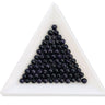 blue goldstone perler 4 mm