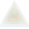 hvide shell perler 4 mm