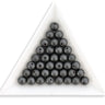 6 mm matte hæmatitperler