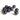 mørkerøde granat stenperler 6 mm