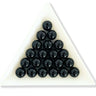 blank sort onyx perler 8 mm