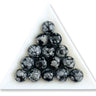 snowflake obsidian perler