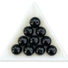 blanke sorte onyx perler 12 mm