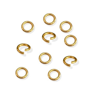 runde åbne ringe 6 mm