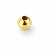 Perle 8 mm, forgyldt sterling sølv