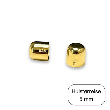 forgyldte endedupper uden ring