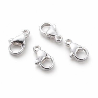 smykkelåse karabinlås 9x6 mm nikkelfri