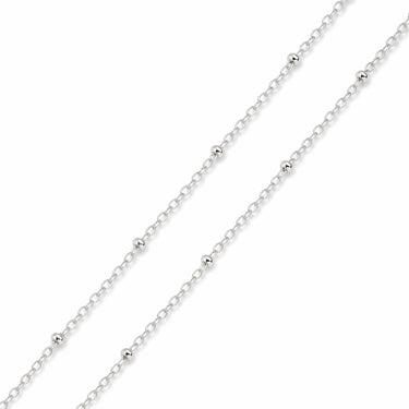 smykkekæde med små perler pr meter