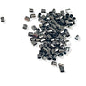 Sorte wireklemmer 2,5 mm – 100 stk. blackplated til smykkefremstilling