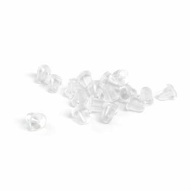 gennemsigtige plastik bagstoppere til øreringe