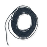 Sort polyester knyttesnor 1 mm – 4 meter