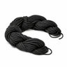 Sort polyester knyttesnor 1,5 mm – 14 meter