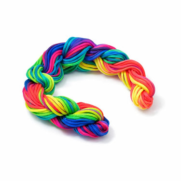 Mix farvet knyttesnor 2 mm