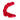 Rød polyester knyttesnor 2 mm – 16 meter