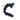 Knyttesnor i sort polyester – ca. 1,2 mm, 26 meter