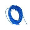 Koboltblå polyester knyttesnor 1 mm – 4 meter