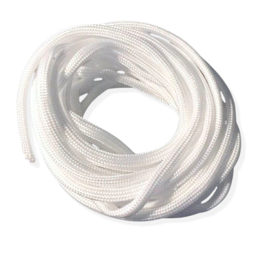Smykkesnor i hvid 4 mm paracord – til armbånd og vedhæng