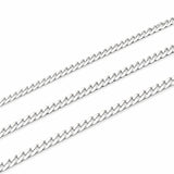 925 Sterling sølv Panzerkæde, 2,9 mm bred