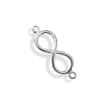 Uendelighedstegn i ægte 925 sterling sølv – til armbånd og halskæder