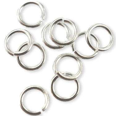 Sterling sølv øskner, 1 x 6 mm, 10 stk.