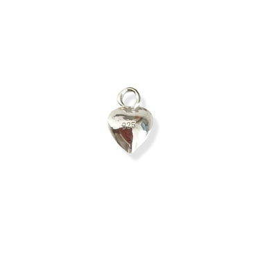 Lille hjertevedhæng i sterling sølv – 925 sølv charms