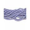 10 mm lyst lavendelfarvede glasperler – bundt af strenge