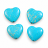 17 mm Magnesite hjerter - 4 stk.