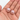 Anborede rosa South Sea perler 10 mm i hånd