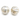 Anborede hvide South Sea perler 10 mm - 2 stk.
