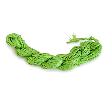 Grøn knyttesnor 2 mm – ca. 12 meter