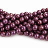 10 mm blommefarvede South Sea Shell perler - hel streng
