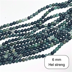 MAT Mosagat perler 6 mm - Hel streng
