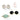 Sten, glas, perler