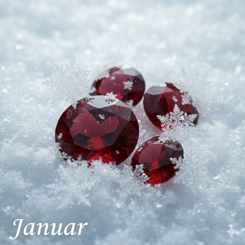 Januar fødselssten: Granat – Smykkebixen