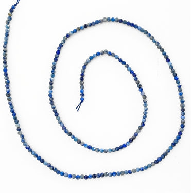 Lapis Lazuli 2 - 2,5 mm facet - Hel streng