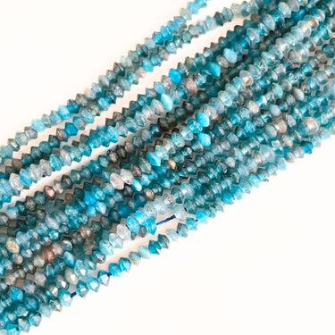 Apatite 3x2 mm, Hel streng
