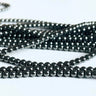 3 mm Hæmatit perler – ca. 158 stk.